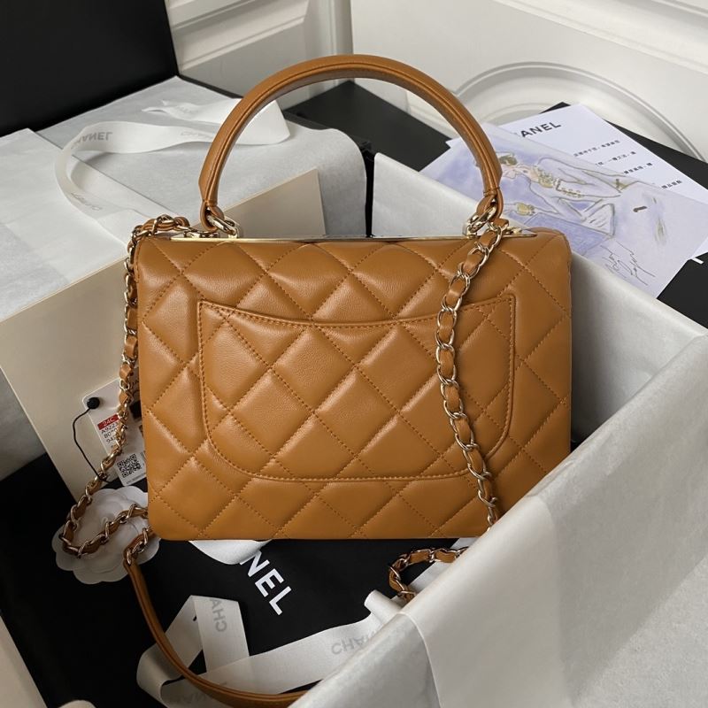 Ch**el top handle bags